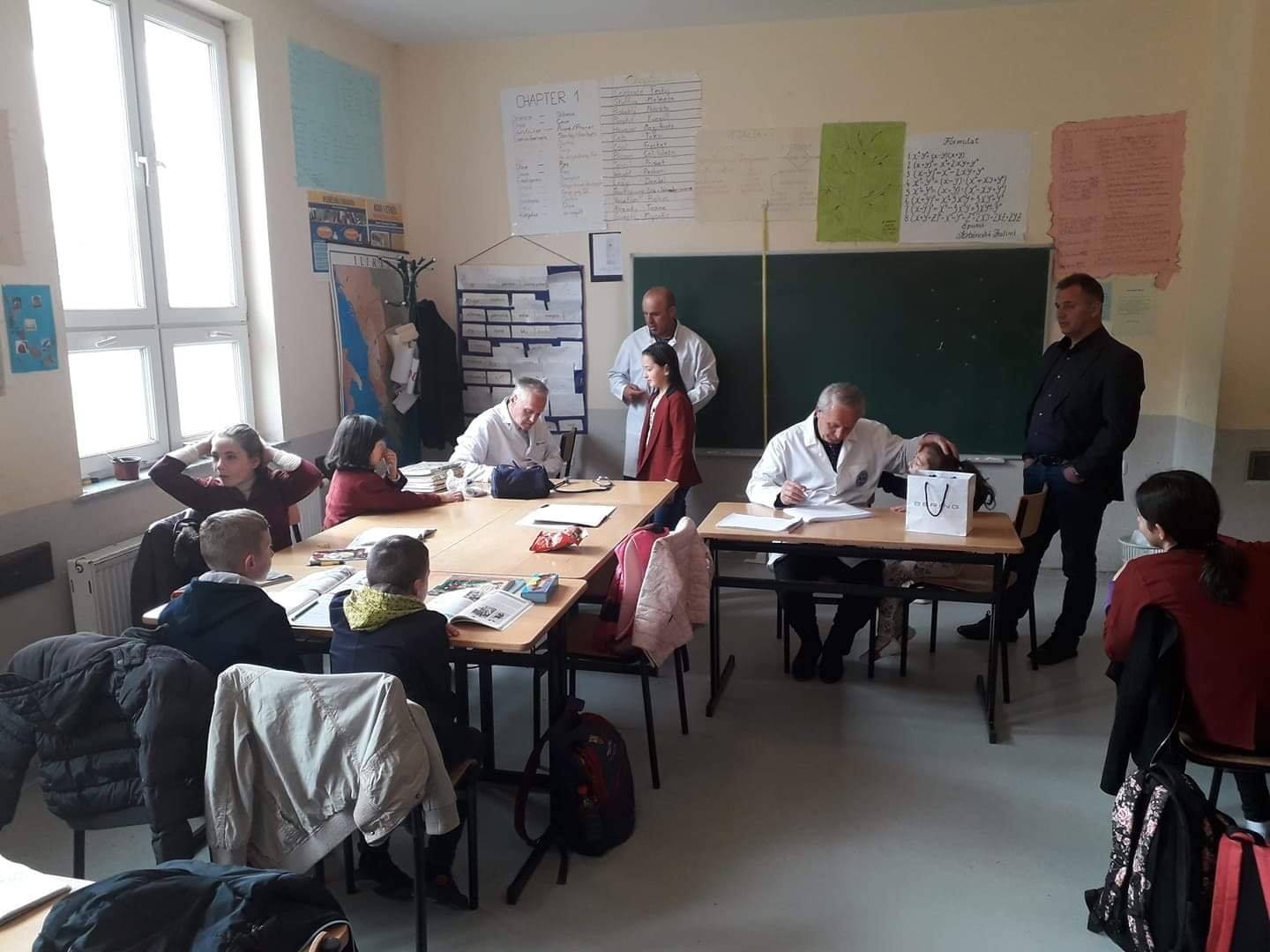 Fillojnë vizitat sistematike shëndetësore për nxënësit e komunës së Dragashit