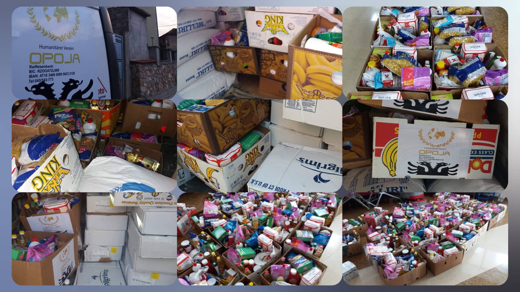 Shoqata Humanitare “OPOJA” shpërndan ndihma për 100 familje në Opojë