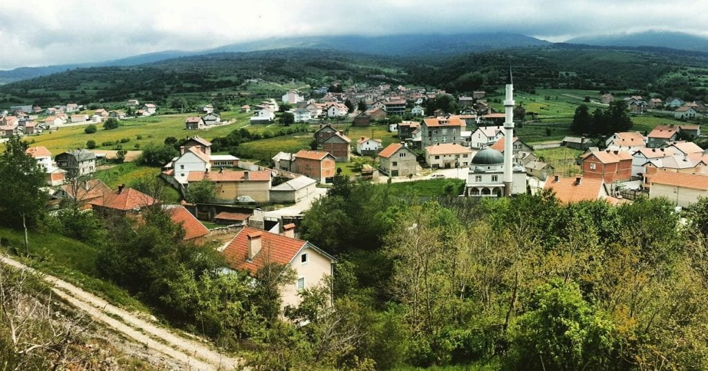 Pamje nga fshati Blaç në komunën e Dragashit